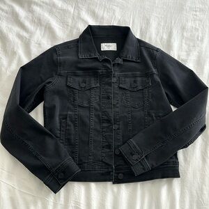 Like new! KanCan black denim jacket